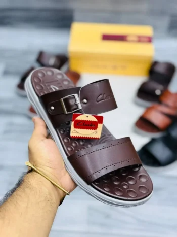 Clarks Multi Strap Slippers