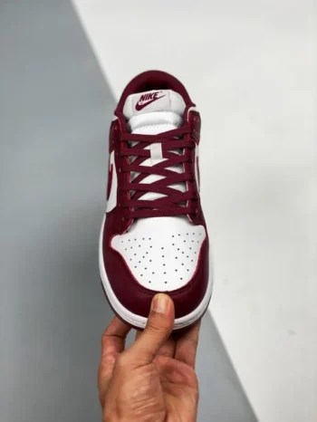 NIKE DUNK LOW WHITE/BORDEAUX DD1503-108