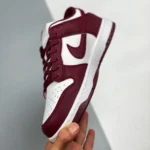 NIKE DUNK LOW WHITE/BORDEAUX DD1503-108